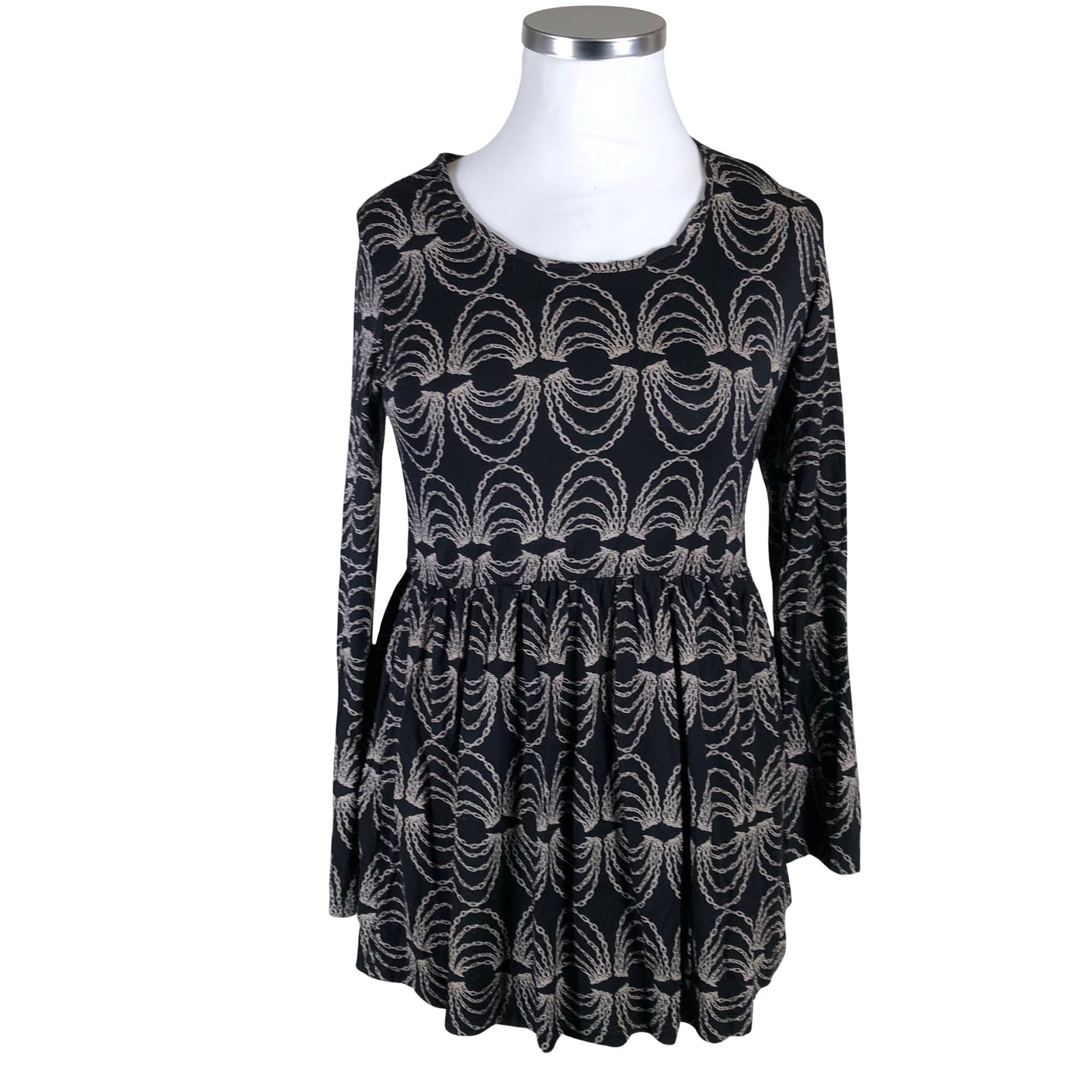 Unisex IVANAhelsinki - Trikotaažist tuunika, suurus 42 - Must (1)