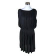 Unisex Massimo Dutti - Trikotaažist kleit, suurus 40 - Must ()