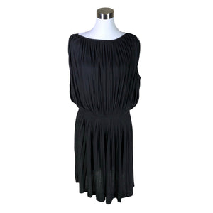 Unisex Massimo Dutti - Trikotaažist kleit, suurus 40 - Must (1)