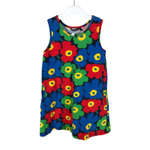 Unisex Marimekko - Trikotaažist kleit, suurus 116 - 122 - Sinine (1)