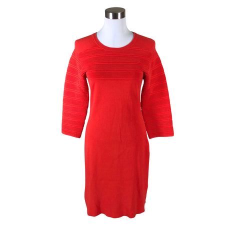 Unisex Stefanel - Kootud kleit, suurus 36 - Punane ()