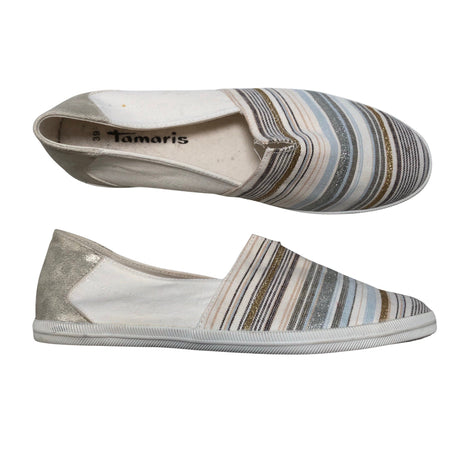 Unisex Tamaris - Mokassiinid, suurus 39 - Looduslik valge ()