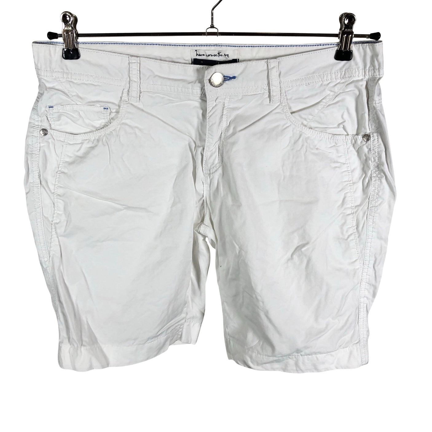 Unisex Street One - Lühikesed püksid, suurus 38 - Valge (1)