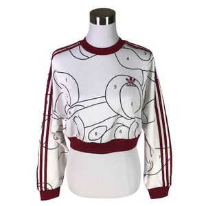 Unisex Adidas - Trikotaažist pluus, suurus 38 - Veinipunane (1)