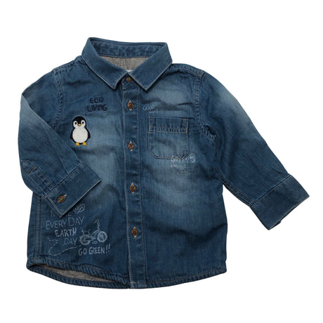 Unisex Mayoral - Teksasärk, suurus 62 - 68 - Sinine ()