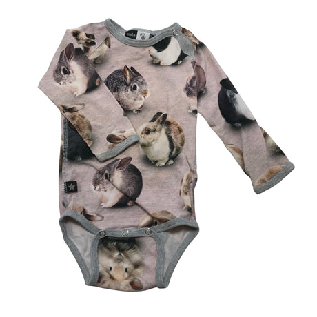 Unisex Molo Kids - Bodi, suurus 68 - 74 - Heleroosa ()