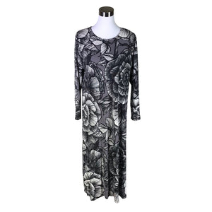 Unisex Nanso - Trikotaažist kleit, suurus 40 - Hall (1)