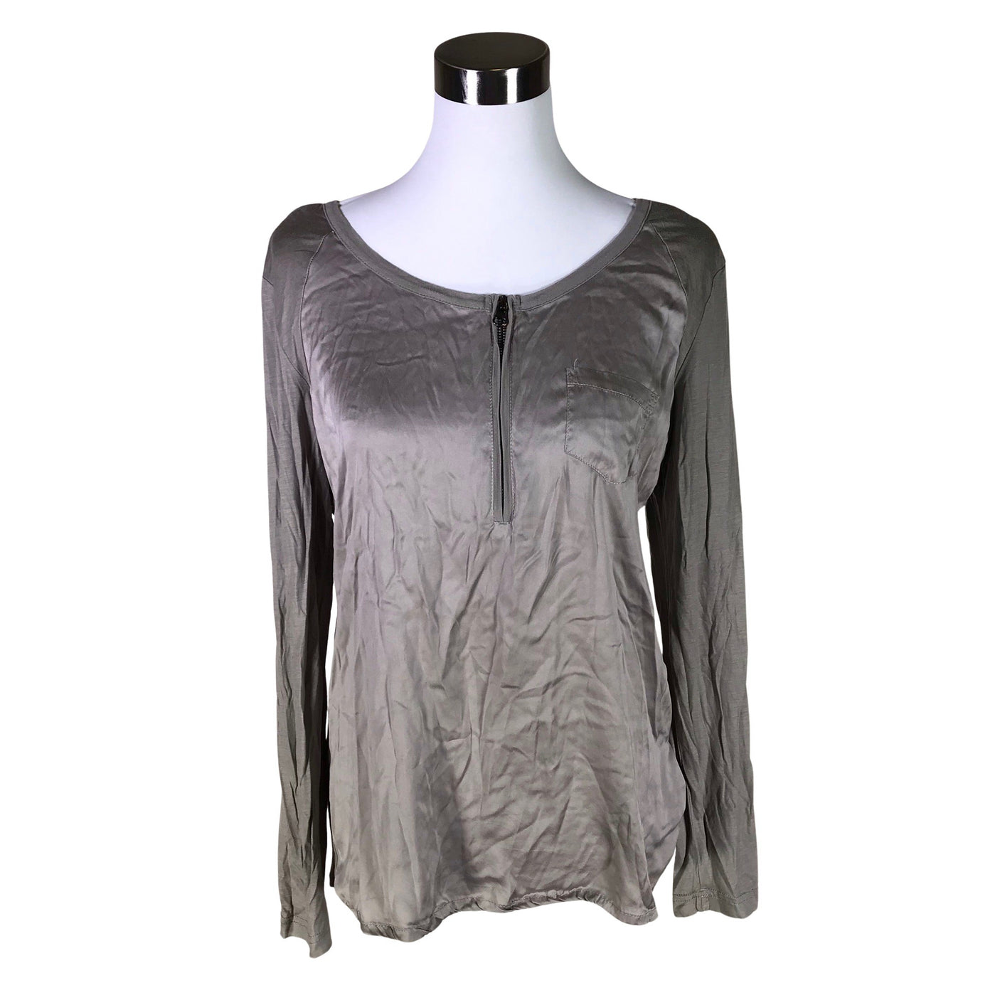 Unisex Philosophy Blues Original - Trikotaažist pluus, suurus 40 - Hall (1)