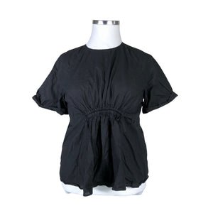Unisex COS - Lühikeste käistega pluus, suurus 42 - Must (1)