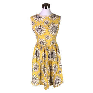Unisex Handmade - Mitteveniv kleit, suurus 36 - Kollane (1)