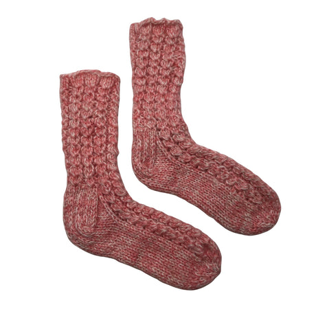 Unisex Handmade - Villased sokid, suurus 37 - Heleroosa ()