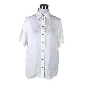 Unisex COS - Lühikeste käistega pluus, suurus 38 - Valge (1)