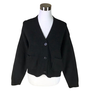 Unisex Uniqlo - Kardigan, suurus 36 - Must (1)