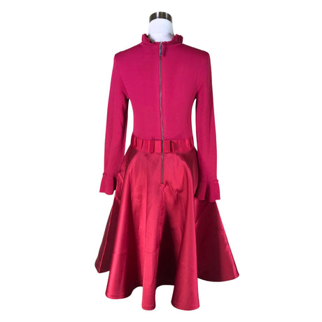 Unisex Ted Baker - Pidulik kleit, suurus 40 - Veinipunane (2)