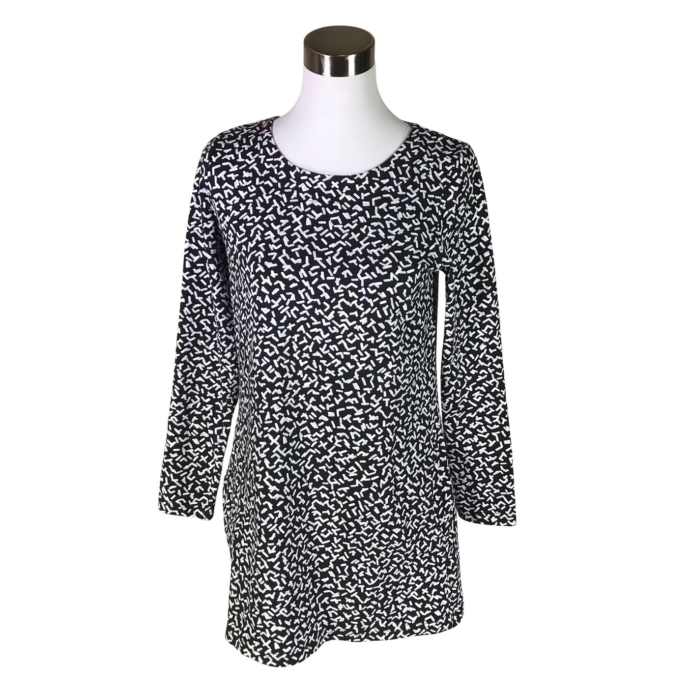 Unisex Nanso - Trikotaažist tuunika, suurus 36 - Must (1)