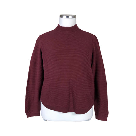 Unisex Fransa - Kampsun, suurus 42 - Veinipunane ()