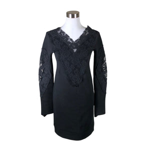 Unisex Minna - Trikotaažist kleit, suurus 36 - Must (1)