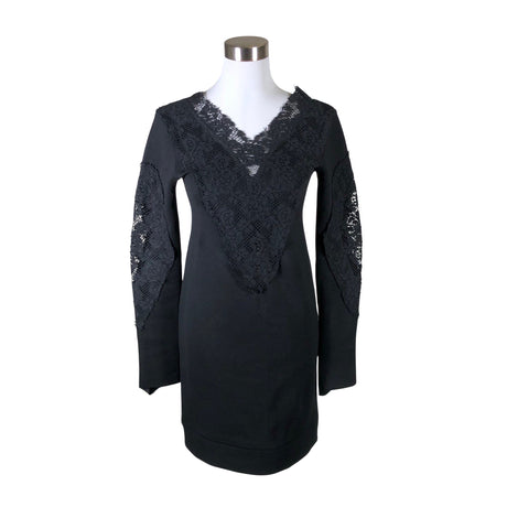 Unisex Minna - Trikotaažist kleit, suurus 36 - Must ()