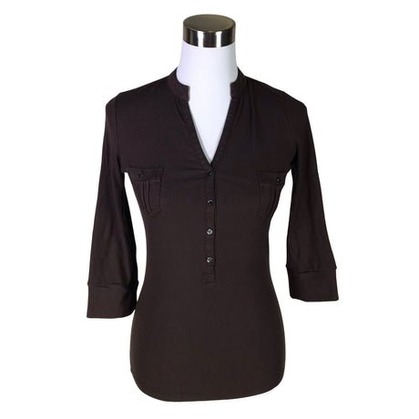 Unisex InWear - Trikotaažist pluus, suurus 34 - Pruun ()