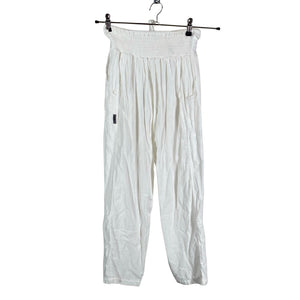 Unisex Blanc Du Nil - Mittevenivad püksid, suurus 34 - Valge (2)