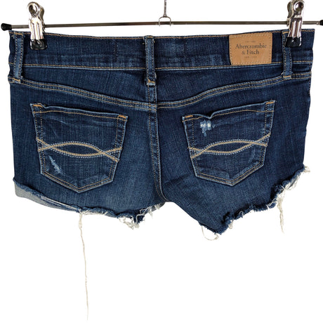 Unisex Abercrombie&Fitch - Teksast lühikesed püksid, suurus W25 - Sinine (2)