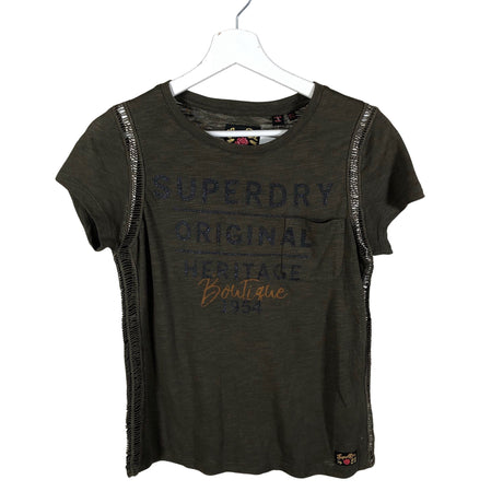 Unisex Superdry - T-särk, suurus 36 - Roheline ()