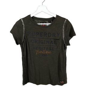 Unisex Superdry - T-särk, suurus 36 - Roheline (1)