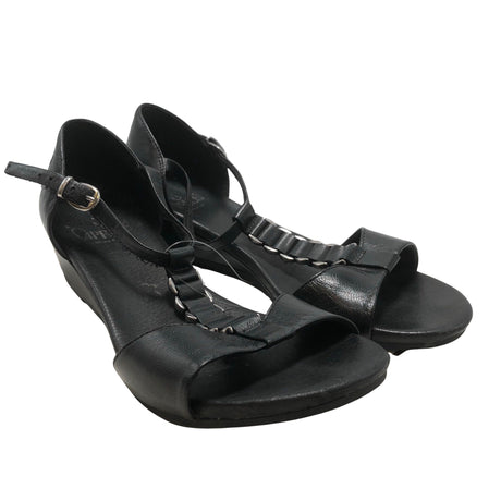 Unisex Caprice - Kontsaga rihmikud, suurus 38 - Must (2)
