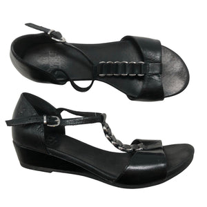 Unisex Caprice - Kontsaga rihmikud, suurus 38 - Must (1)