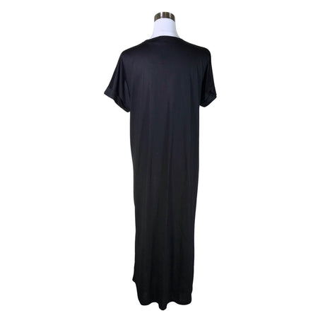 Unisex Ril's - Trikotaažist kleit, suurus 38 - Must (2)