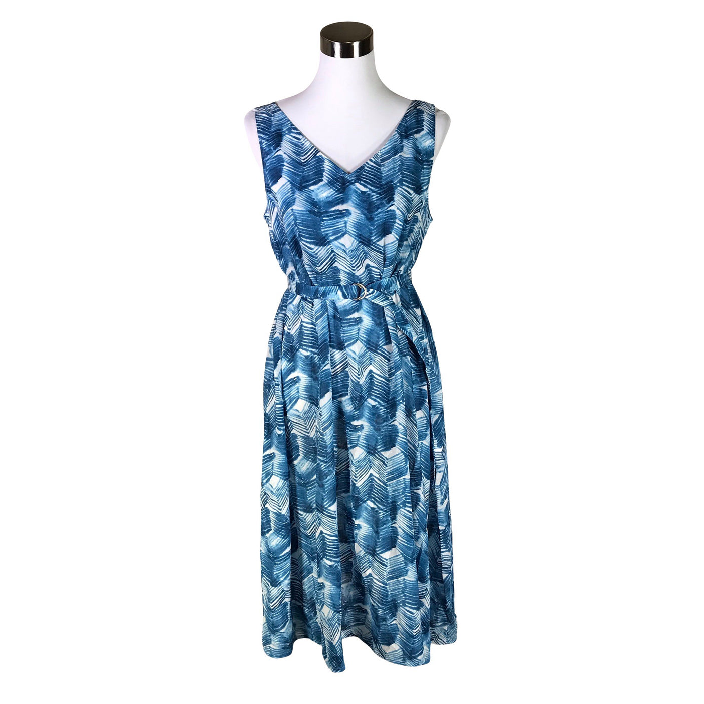 Unisex Marimekko - Õhuke kleit, suurus 38 - Sinine (1)