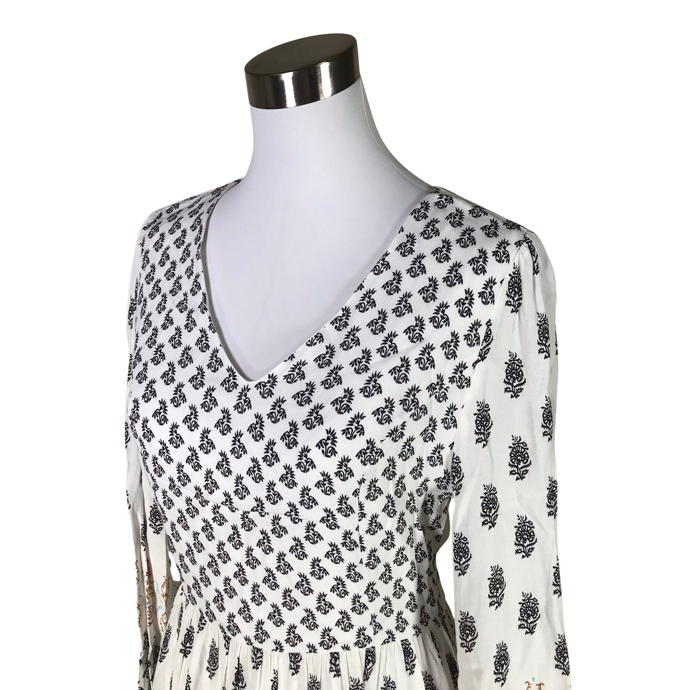 Unisex Rue de Femme - Õhuke kleit, suurus 36 - Valge (3)