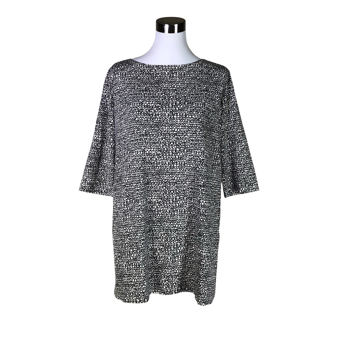 Unisex Marimekko - Trikotaažist tuunika, suurus 40 - Must (1)