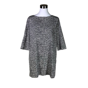 Unisex Marimekko - Trikotaažist tuunika, suurus 40 - Must (1)