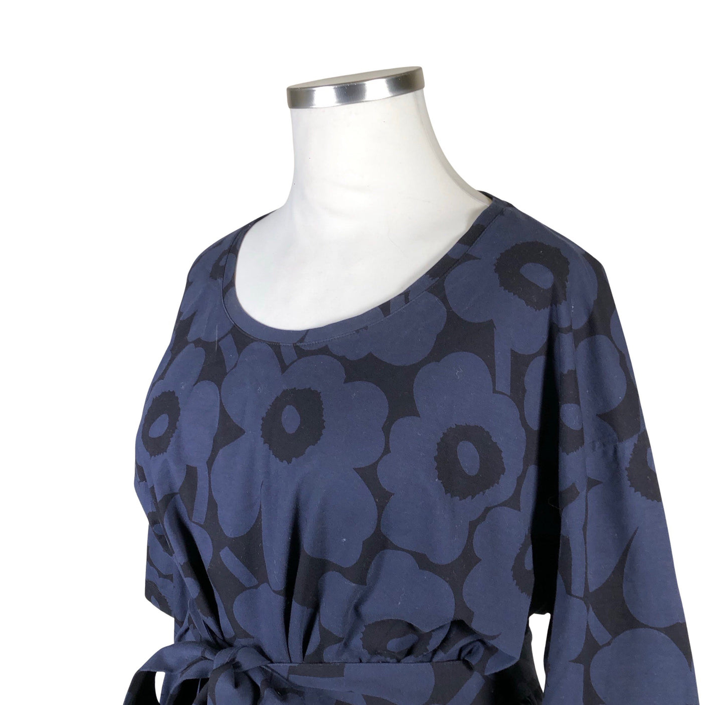 Unisex Marimekko - Trikotaažist kleit, suurus 44 - Sinine (3)