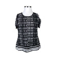 Unisex Calvin Klein - Lühikeste käistega pluus, suurus 42 - Must ()