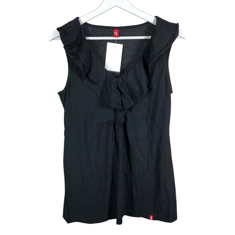 Unisex Esprit - Trikotaažist topp, suurus 40 - Must ()