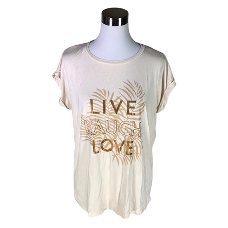 Unisex Soyaconcept - T-särk, suurus 38 - Beige ()