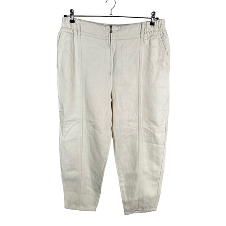 Unisex Sézane - Mittevenivad püksid, suurus 44 - Looduslik valge ()