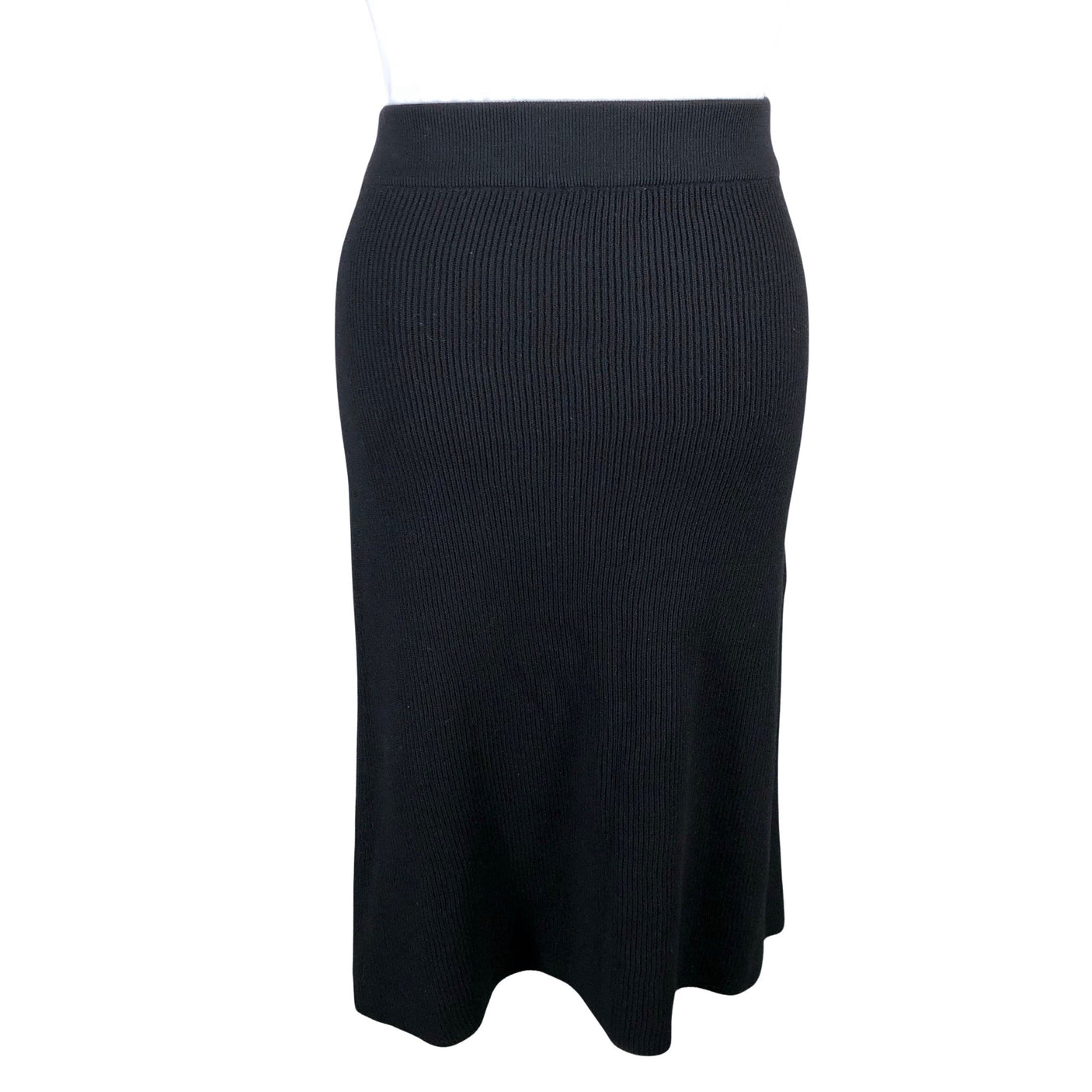 Unisex Sézane - Kootud seelik, suurus 42 - Must (2)