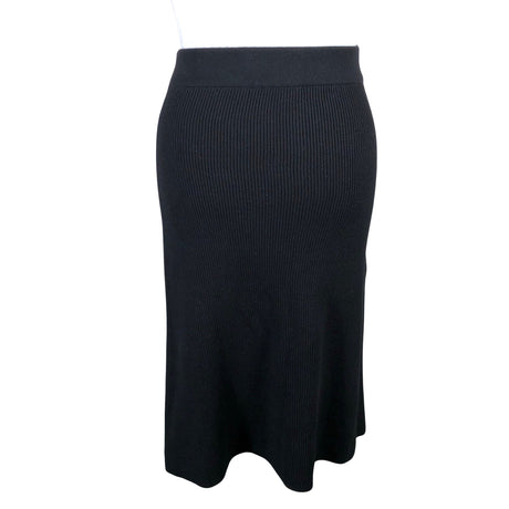 Unisex Sézane - Kootud seelik, suurus 42 - Must (2)