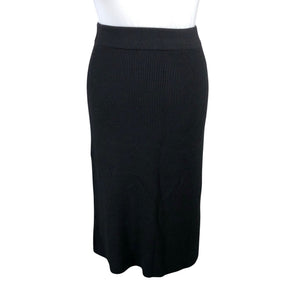 Unisex Sézane - Kootud seelik, suurus 42 - Must (1)