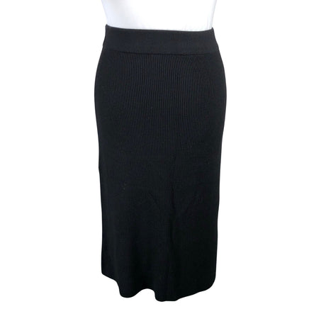 Unisex Sézane - Kootud seelik, suurus 42 - Must ()