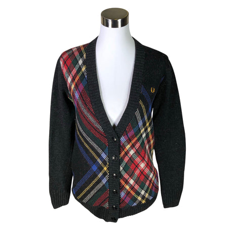 Unisex Fred Perry - Kardigan, suurus 34 - Hall ()