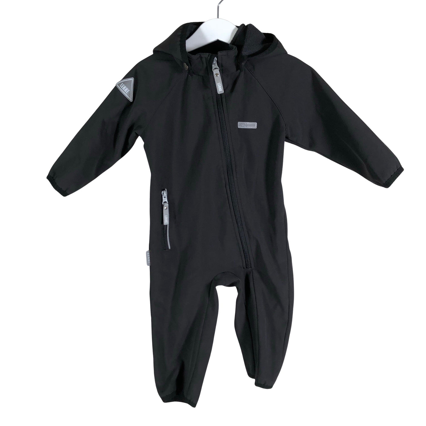 Unisex Lenne - Softshell kombinesoon, suurus 74 - 80 - Must (1)