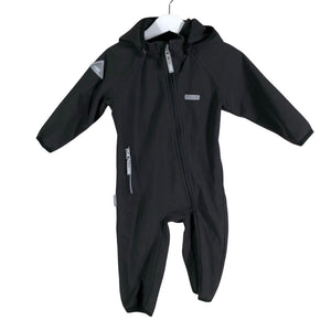 Unisex Lenne - Softshell kombinesoon, suurus 74 - 80 - Must (1)