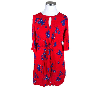 Unisex Joelle - Mitteveniv kleit, suurus 42 - Punane (1)