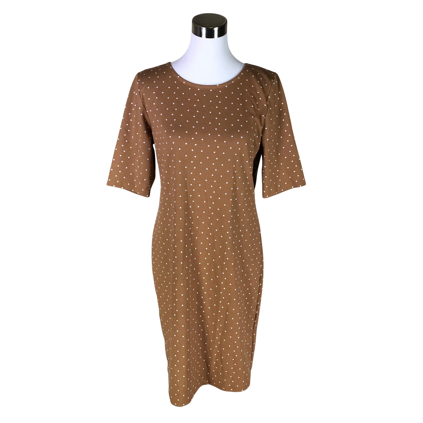Unisex b.Young - Trikotaažist kleit, suurus 40 - Pruun (1)