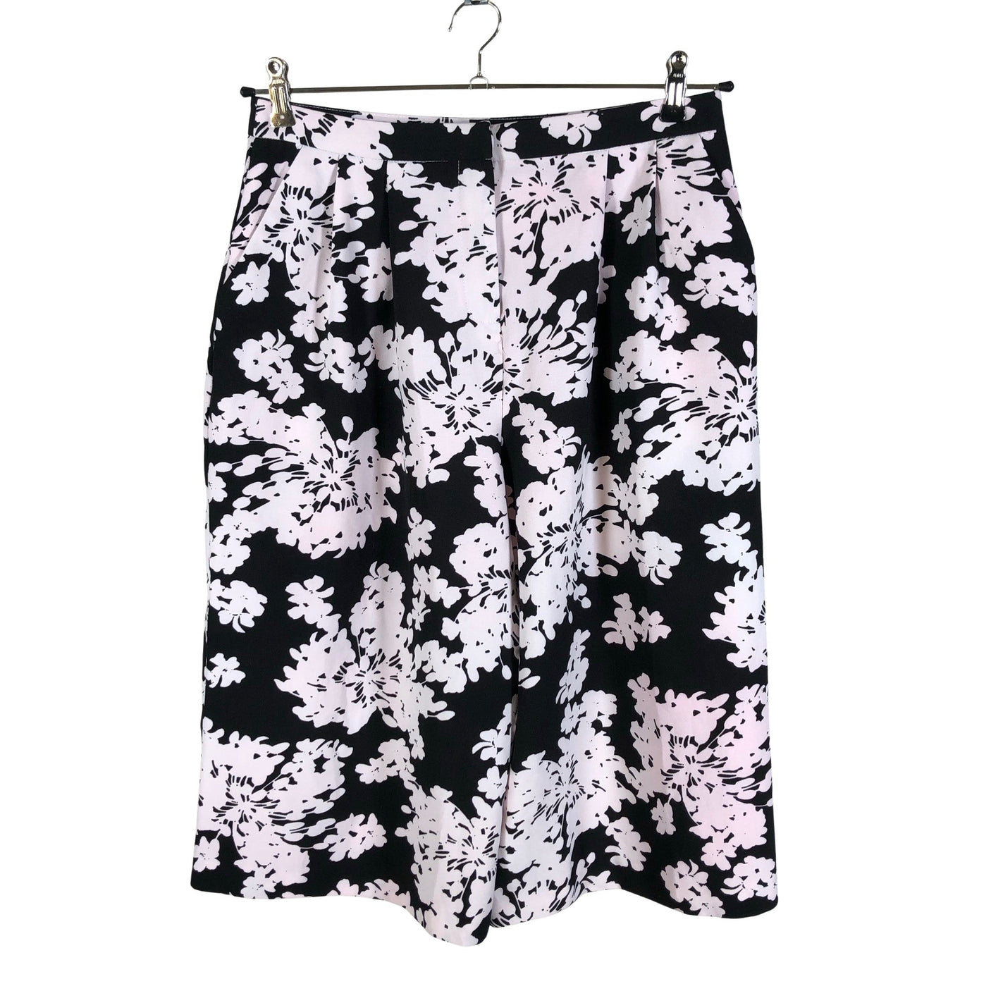 Unisex M&Co - Mittevenivad poolpikad püksid, suurus 36 - Heleroosa (1)