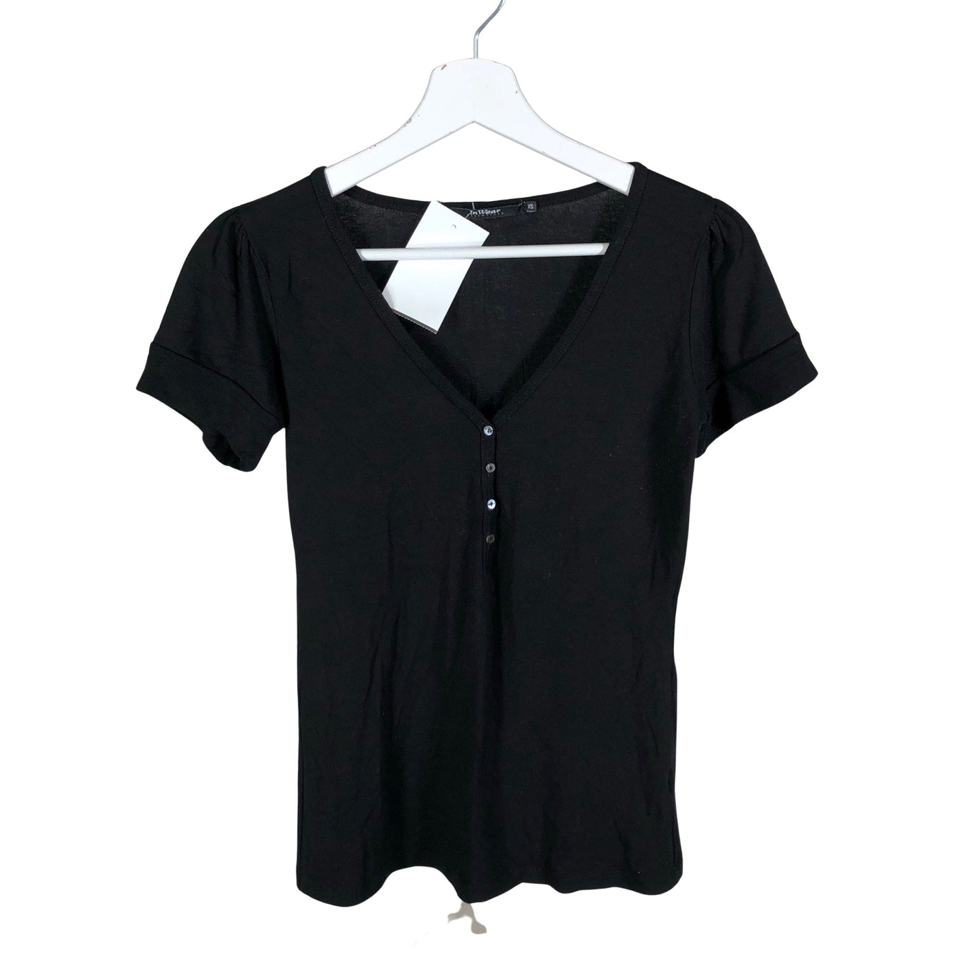 Unisex InWear - T-särk, suurus 34 - Must (1)